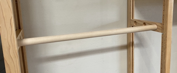 wood hang bar